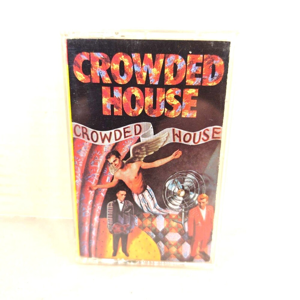 Crowded House Crowded House Cassette 1986 Capitol Records